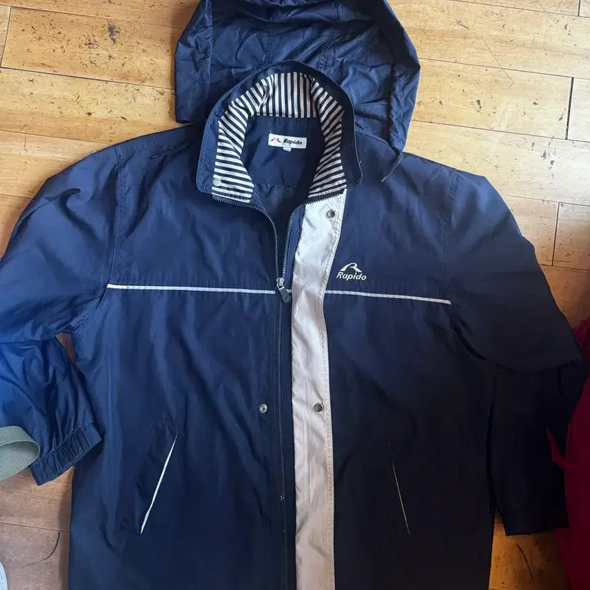 [BUNJANG] Rapido Old School Windbreaker Jacket 105 / 라피도 올드스쿨 바람막이 자켓105