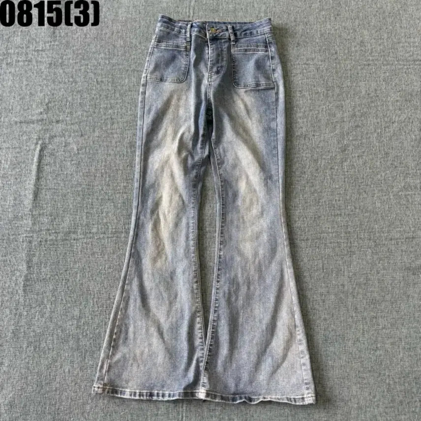 [BUNJANG] Bootcut Jeans Washed Light Blue M / 청바지 부츠컷 연청 워싱 m 8/15