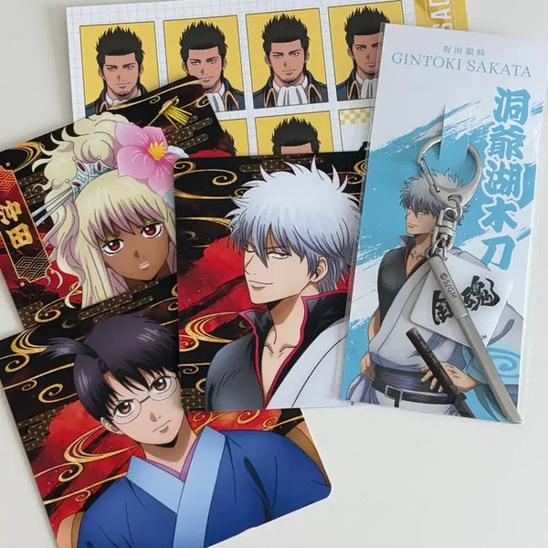 [BUNJANG] Gintama Yoshikawa Pop-Up Gintoki Keychain / 은혼 요시와라 팝업 긴토키 키링