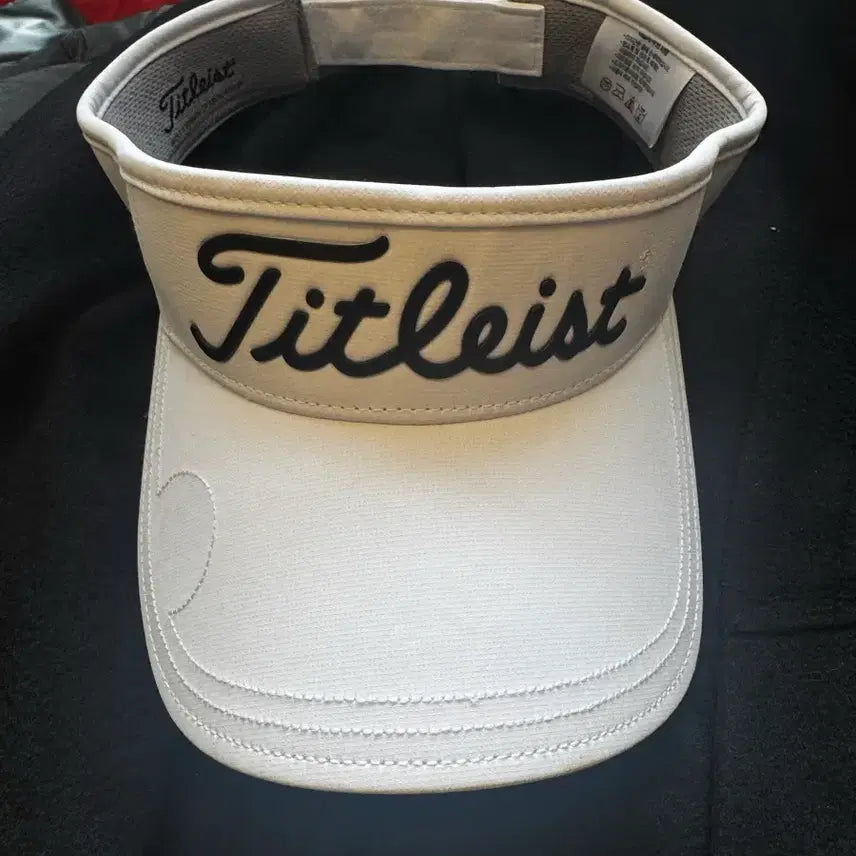 [BUNJANG] Titleist Golf Wide Brim Visor Hat White / 타이틀리스트 골프 챙 넓은 바이저 모자 화이트