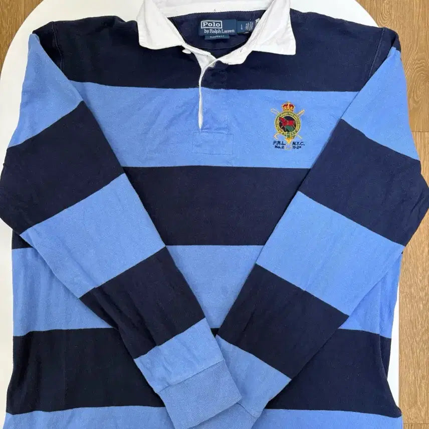 [BUNJANG] Polo Ralph Lauren Rugby Shirt Navy/Blue / 폴로 랄프로렌 럭비티 네이비/블루
