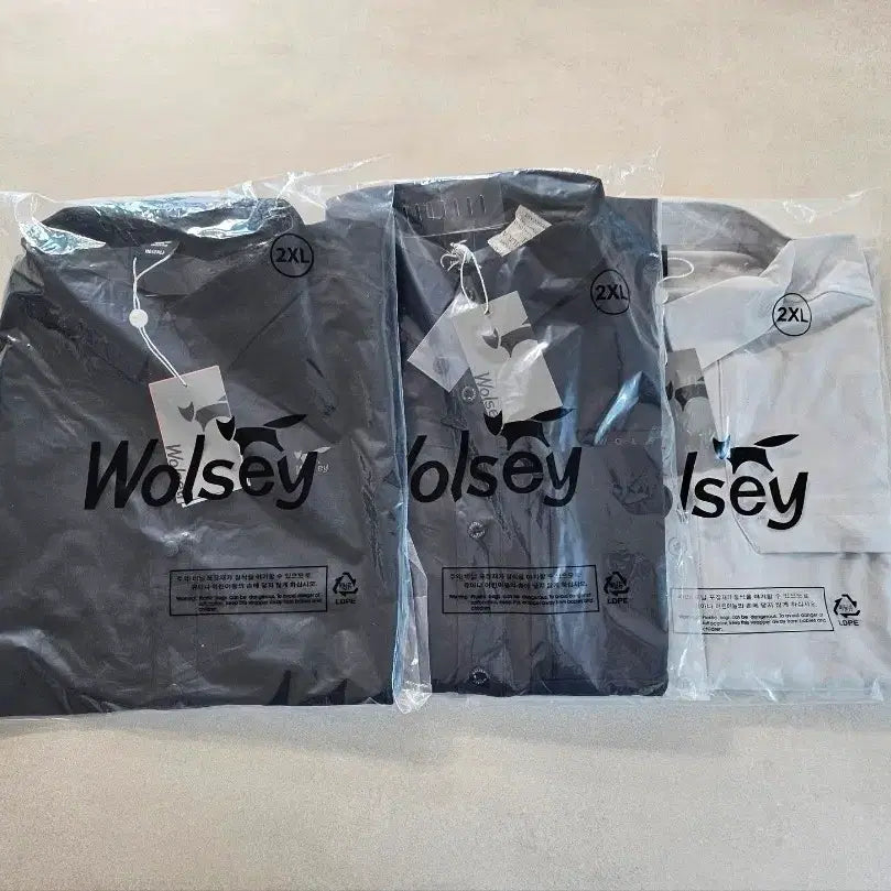 [BUNJANG] WOLSEY Performance Fit Breathable Shirts Bundle Set (3-Pack) / (새옷3개) 울시 셔츠 3개 일괄