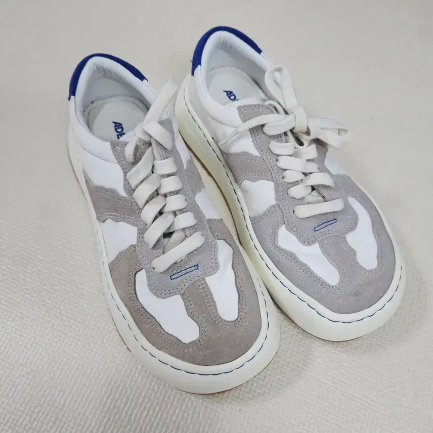 [BUNJANG] Ader Error Logobaus Off-White Sneakers / 아더에러 로그바우스 오프화이트 시니커즈 240 급처