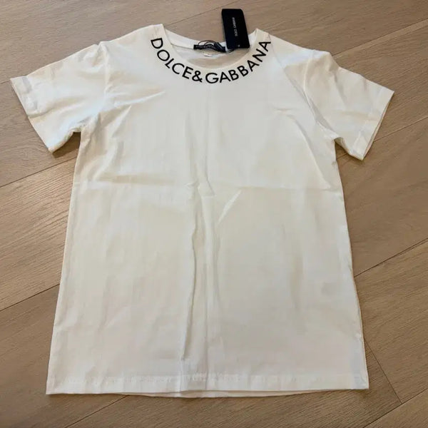 [BUNJANG] Dolce & Gabbana Short Sleeve T-Shirt White S / 돌체앤가바나 반팔 티셔츠 화이트s