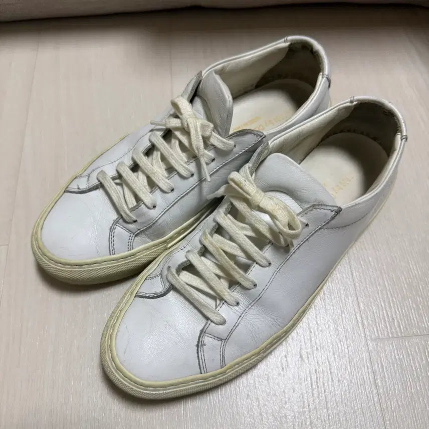 [BUNJANG] Common Projects Achilles Low White Sneakers (Women's Size 36) / 커먼 프로젝트 아킬레스 로우 스니커즈 화이트 36 여성 스니커즈