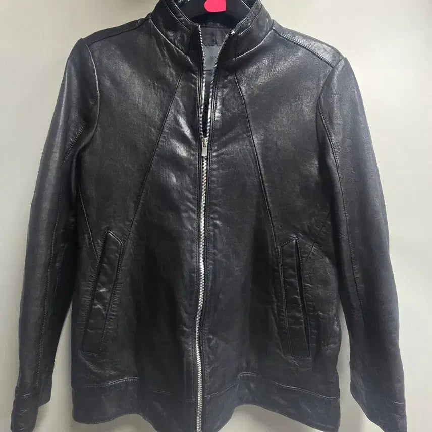 [BUNJANG] AND Z Genuine Lambskin Leather Rider Jacket Size 95 / AND Z 천연 양가죽 자켓 95