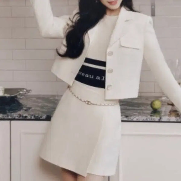 [BUNJANG] JJ JIGOTT Son Naeun Set-up Suit / JJ지고트 손나은 셋업