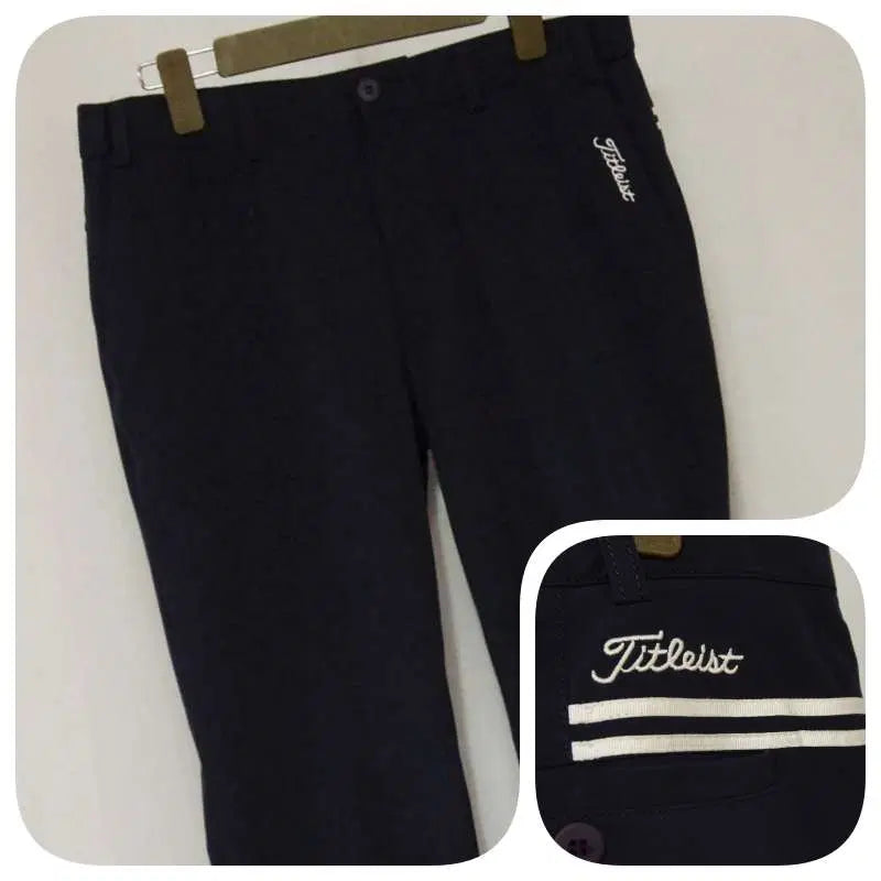 [BUNJANG] Titleist Functional Golf Pants Men's 32-inch Dark Navy / 타이틀리스트 기능성 골프 팬츠 남성32인치