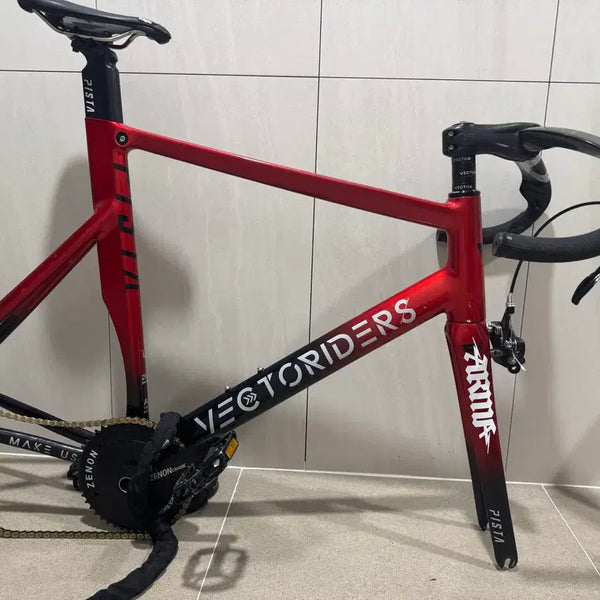 [BUNJANG] Vector Pistar L Size Carbon Track Handlebar Set / 벡터 반차 판/교