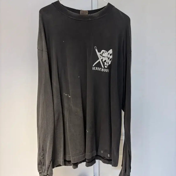 [BUNJANG] Saint Michael x Neighborhood Black Long Sleeve XL / 세인트 미카엘 X 네이버후드 블랙 긴팔 XL