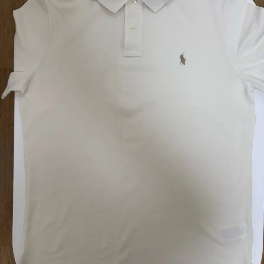 [BUNJANG] Polo Ralph Lauren Classic Fit Polo Shirt Ivory / 폴로 랄프로렌 클래식핏 카라티 아이보리