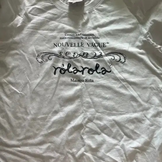 [BUNJANG] Rola Rola Short Sleeve T-Shirt / 로라로라 반팔티