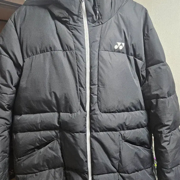 [BUNJANG] Yonex Men's Long Padded Black Winter Coat / 요넥스 남자 롱패딩 블랙