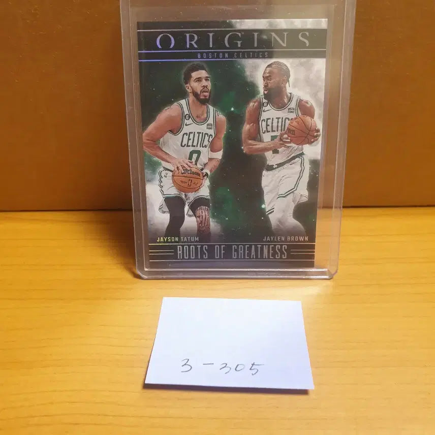 [BUNJANG] Panini Origins Boston Celtics Basketball Card / 파니니 오리진 보스턴 농구카드