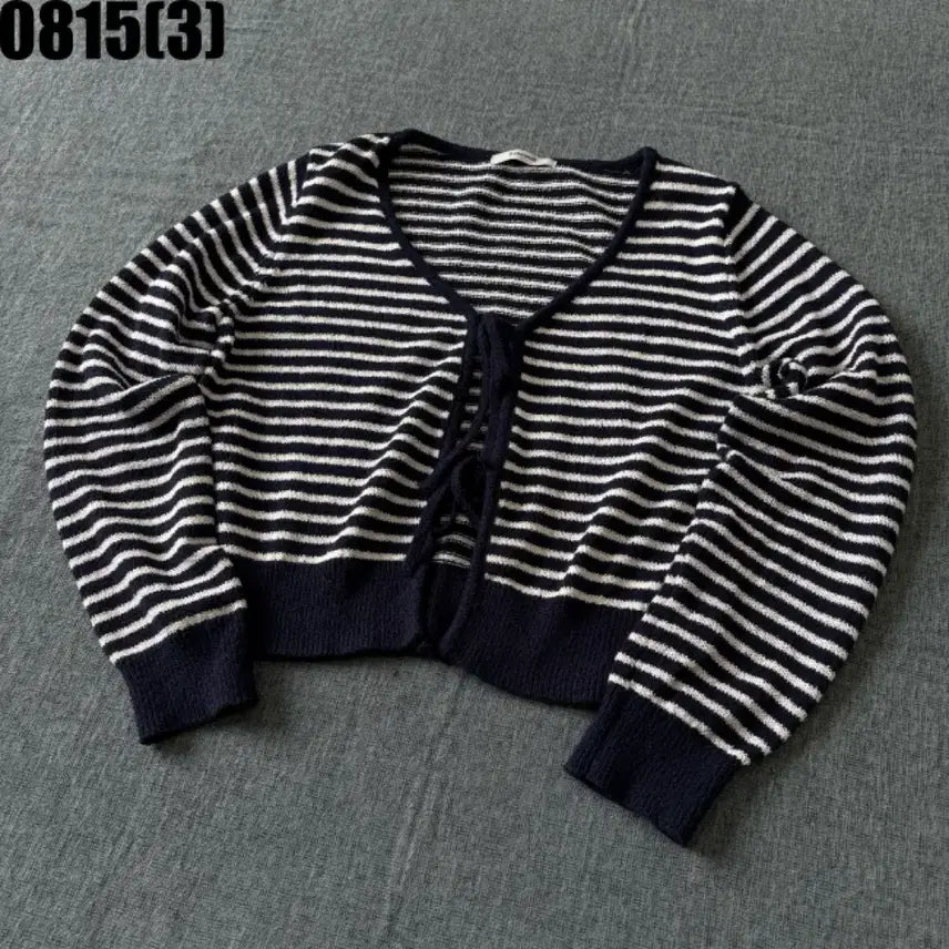 [BUNJANG] 8 Seconds Striped Knit Cardigan L / 에잇세컨드 스트라이프 니트 가디건 L 8/15