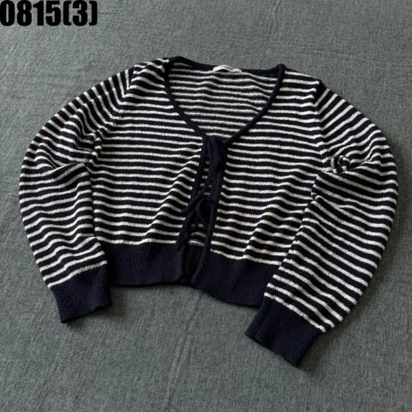 [BUNJANG] 8 Seconds Striped Knit Cardigan L / 에잇세컨드 스트라이프 니트 가디건 L 8/15