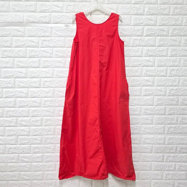 [BUNJANG] COS Red Sleeveless Dress / M 코스 COS 레드 민소매 원피스 D631