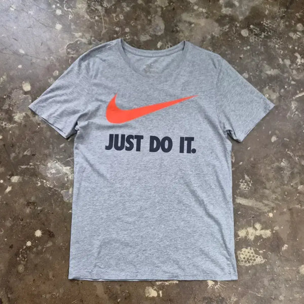 [BUNJANG] Nike Just Do It Swoosh Logo T-Shirt Unisex / M) 나이키 저스트두잇 스우시로고 반팔티 반팔티셔츠 남여공용