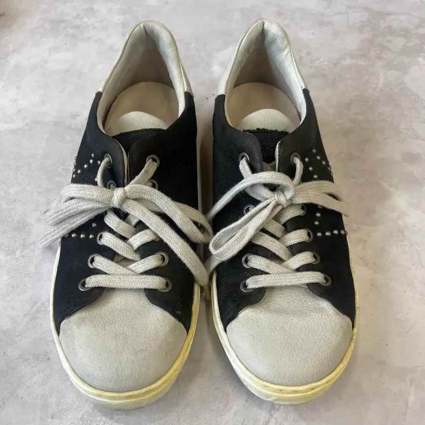 [BUNJANG] AS98 Italian Leather Vintage Sneakers / AS98 에이에스98 스니커즈 신발 운동화