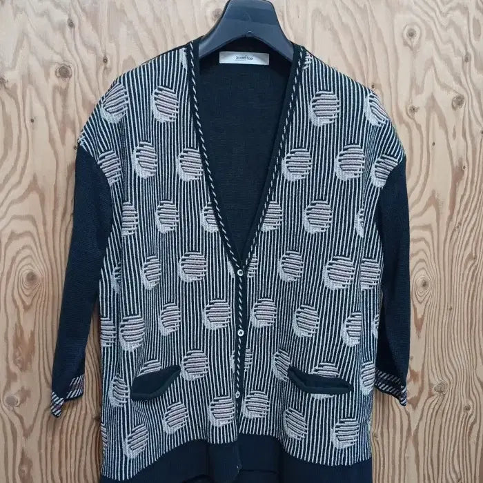 [BUNJANG] 2nd Floor Graphic Cardigan / 세컨플로어 2nd floor 그래픽  가디건