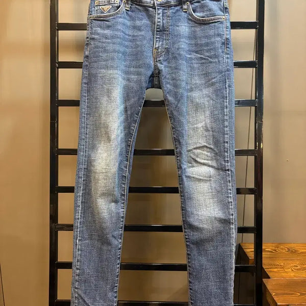 [BUNJANG] PRADA Slim Washed Denim Pants / [40] 프라다 중청 워싱 슬림 데님 팬츠 청바지12.9
