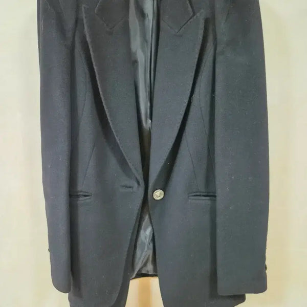 [BUNJANG] VOV Black Single Button Wool Jacket Size 55 / VOV 블랙 싱글 버튼 울 자켓 55