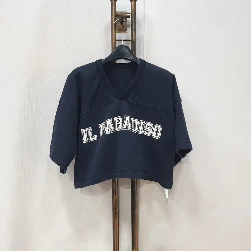 [BUNJANG] System Cropped Sweatshirt / (JJ31025)시스템 SYSTEM 크롭 맨투맨 F