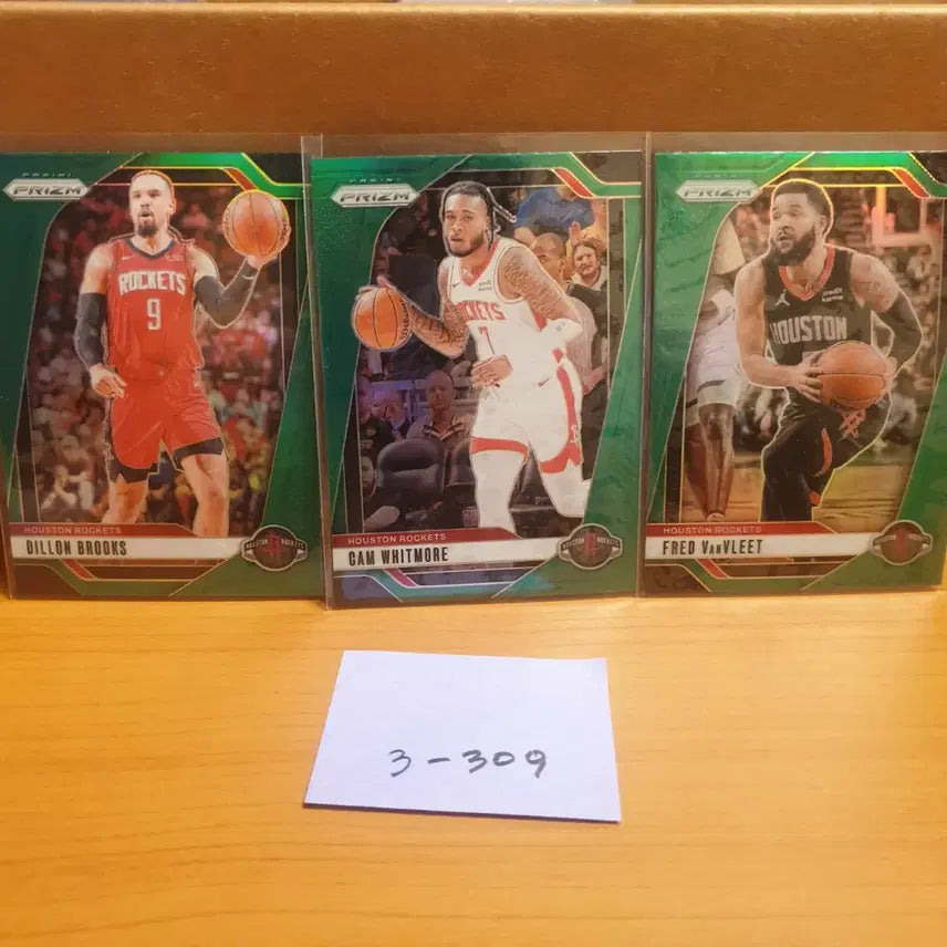 [BUNJANG] Panini Prizm Houston Basketball Card Green Prizm / 파니니 프리즘 휴스턴 농구카드