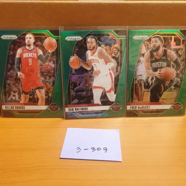 [BUNJANG] Panini Prizm Houston Basketball Card Green Prizm / 파니니 프리즘 휴스턴 농구카드