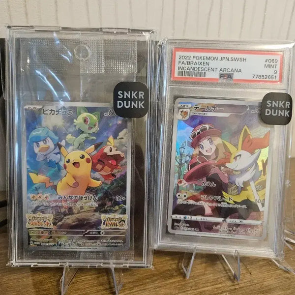 [BUNJANG] Pokemon Card Pikachu, Subachu, Serena PSA 9 Bundle Set / 포켓몬카드 피카츄 스바츄 등급용 +세레나 테르나 psa9 일괄