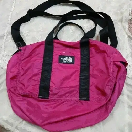 [BUNJANG] The North Face Duffel Bag Pink / 노스페이스 더플백 핑크