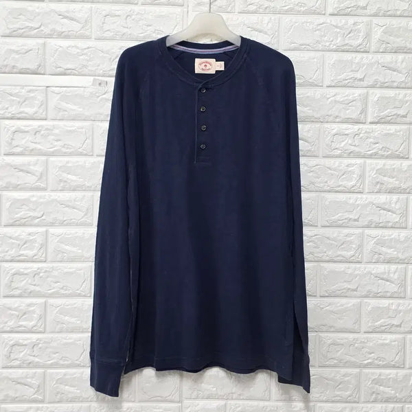 [BUNJANG] Brooks Brothers Navy Long Sleeve T-Shirt / M 브룩스브라더스 네이비 롱슬리브리스 D635