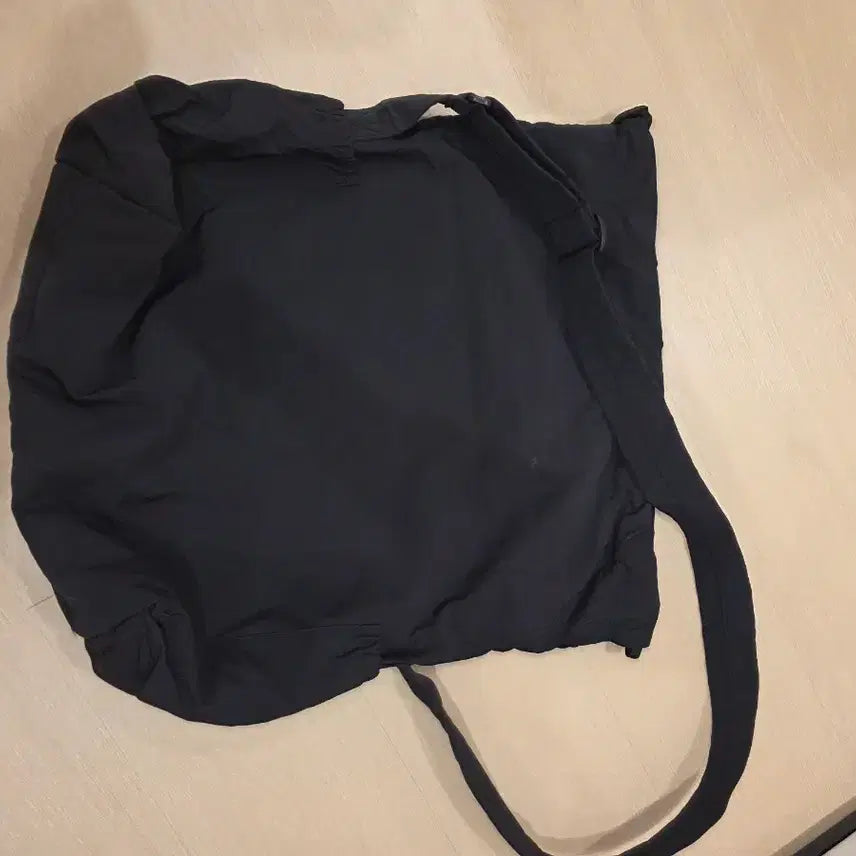 [BUNJANG] Uniqlo U Drawstring Bag Black / 유니클로u 드로우스트링 백 검정