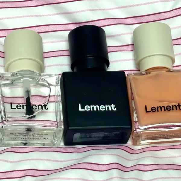 [BUNJANG] Le Mente Nail Color, Base, and Top Coat Set / 르멘트 매니큐어 컬러,베이스,탑코트 3개