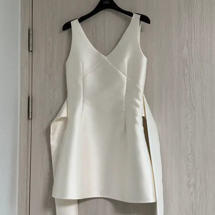 [BUNJANG] Lea Carrie Micado Bow Mini Dress / lea carrie micado bow mini dress