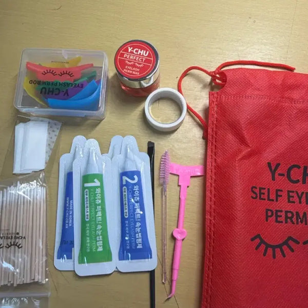 [BUNJANG] Y-CHU Perfect Eyelash Perm Kit (2 Uses) / Y-CHU 퍼펙트 속눈썹 펌 세트 2회분