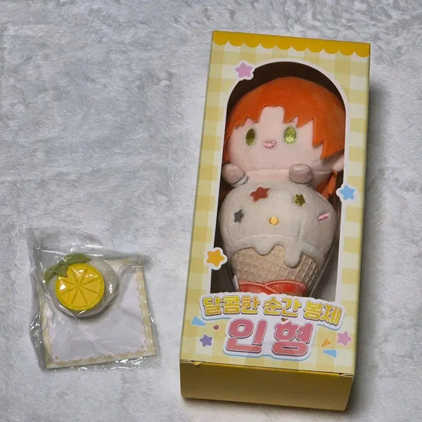 [BUNJANG] Ensemble Stars! Tsukinaga Leo Ice Cream Plush (with Lemon Decoration) / 앙스타 아이스크림 누이 레오(레몬 장식 포함)