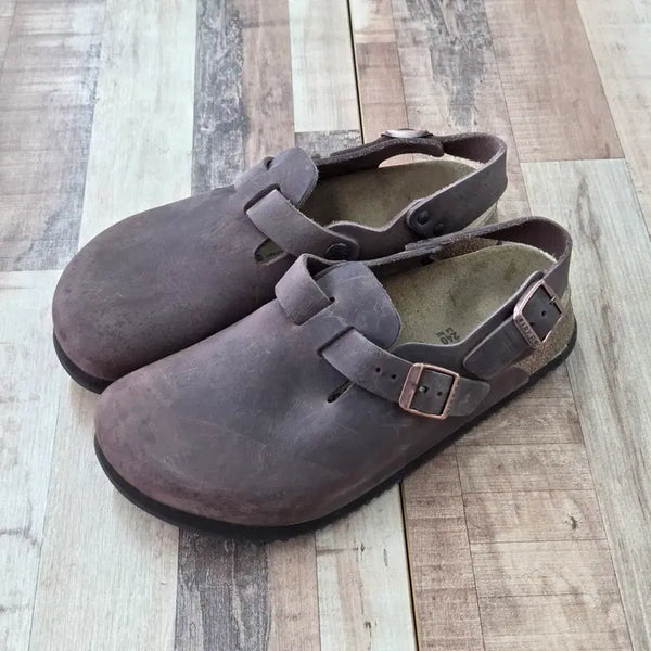 [BUNJANG] Birkenstock Tokio Havana Oiled Leather Sandals / 버켄스탁 토키오 하바나 오일레더 240mm