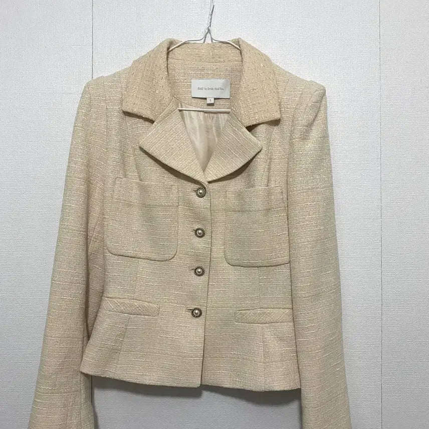 [BUNJANG] Bride And You BAU Tweed Jacket / 브라이드앤유 BAU 트위드 자켓