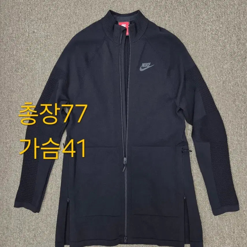 [BUNJANG] Nike Tech Fleece Long Zip-Up Jacket Black XS / XS 나이키 테크 플리스 롱 집업 블랙