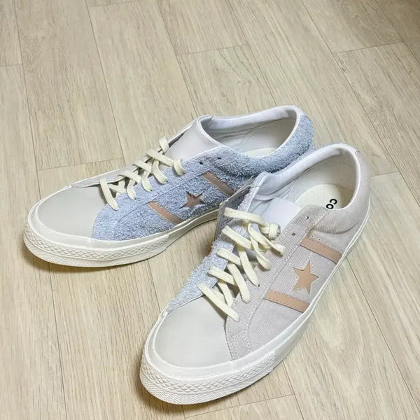 [BUNJANG] Converse One Star Suede/Leather Mix Sneakers Pastel Size 305 / 컨버스 원스타 스웨이드/레더 믹스 스니커즈 파스텔 305