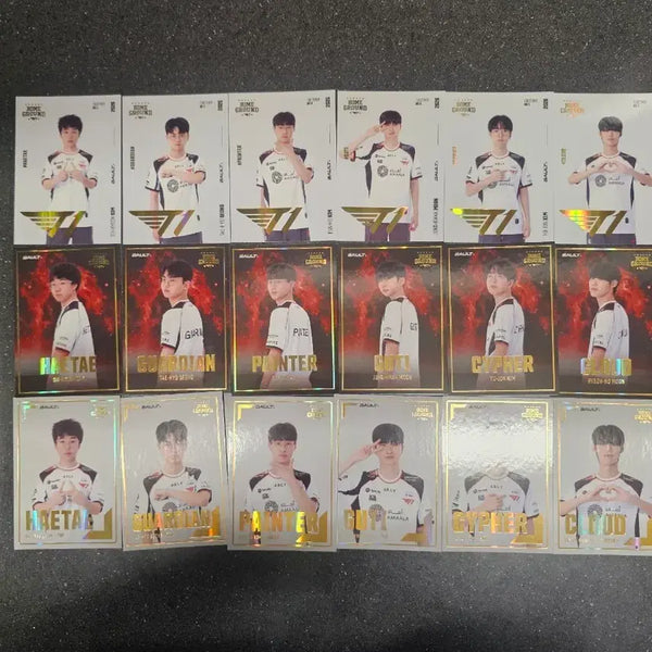 [BUNJANG] T1 Faker Bault 2nd Team Rare Trading Card / T1 홈그 bault 2군 레어 트레이딩 카드