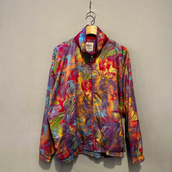 [BUNJANG] Adidas Old School Windbreaker Jacket / 아디다스 올드스쿨 바람막이