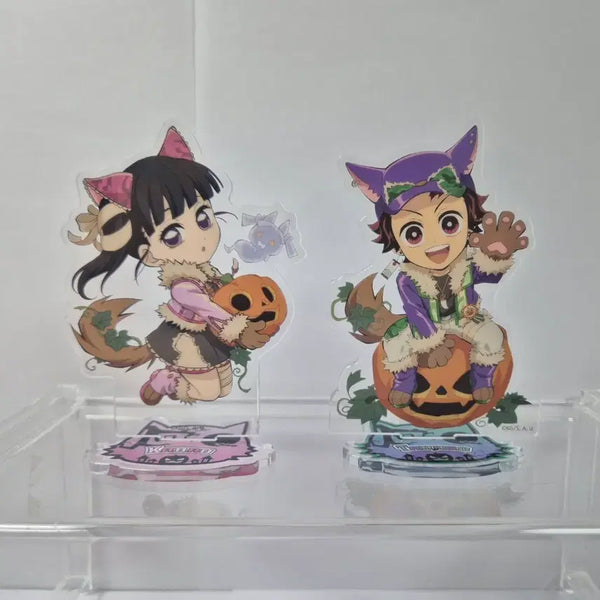 [BUNJANG] Demon Slayer Kanao & Tanjiro Halloween Acrylic Stand Bundle / 귀멸의칼날 카나오 할로윈 탄지로 할로윈 아크릴 일괄