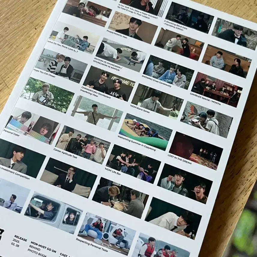 [BUNJANG] Monsta X Monmeok-eodo Go Photobook / 몬스타엑스 몬먹어도고 포토북