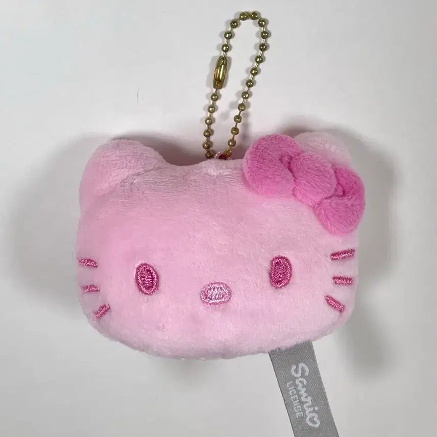 [BUNJANG] Hello Kitty Plush Charm (Pink) / 헬로키티 인형 키링 핑크