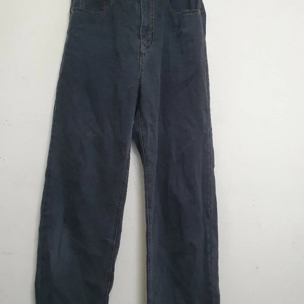 [BUNJANG] 8 Seconds Black Wide Denim Pants Waist 70 / 에잇세컨즈 블랙 와이드 데님 팬츠 70