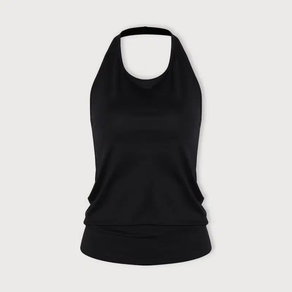 [BUNJANG] Ethos Halter Sleeveless Top Black / 에토스 ethos LOOSE HALTER SLEEVELESS 블랙 (새제품)