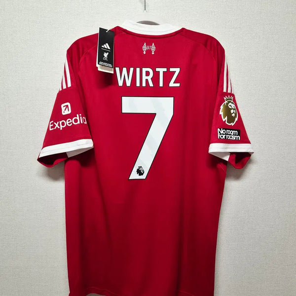 [BUNJANG] Liverpool 25-26 Home Jersey No.7 Wirtz - Authentic / (새상품) 25-26 리버풀 홈 No.7 비르츠 리그 정품 유니폼
