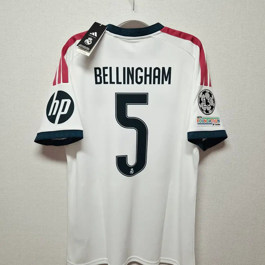 [BUNJANG] Real Madrid 26-27 Home No. 5 Bellingham Authentic Jersey / (새상품) 26-27 레알 마드리드 홈 No.5 벨링엄 정품 유니폼